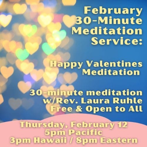 February 2026 Meditation Service - Free