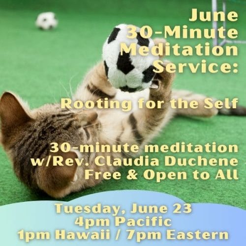 June 2026 Meditation Service - Free