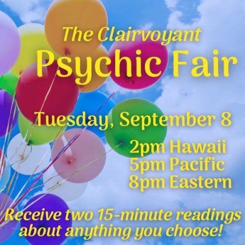 Psychic Fair ~ September 2026